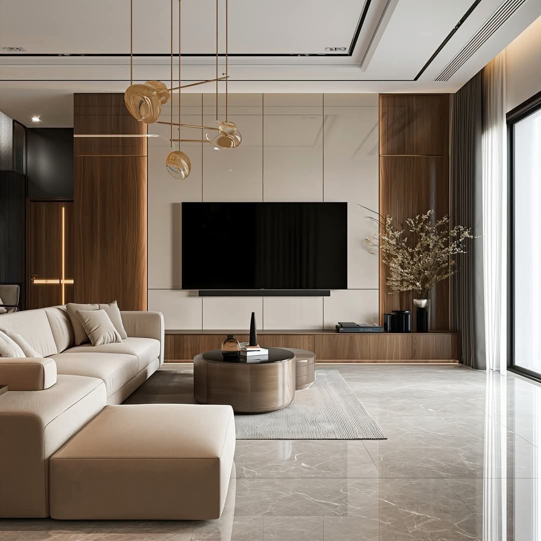 Luxury living room interior by Modura